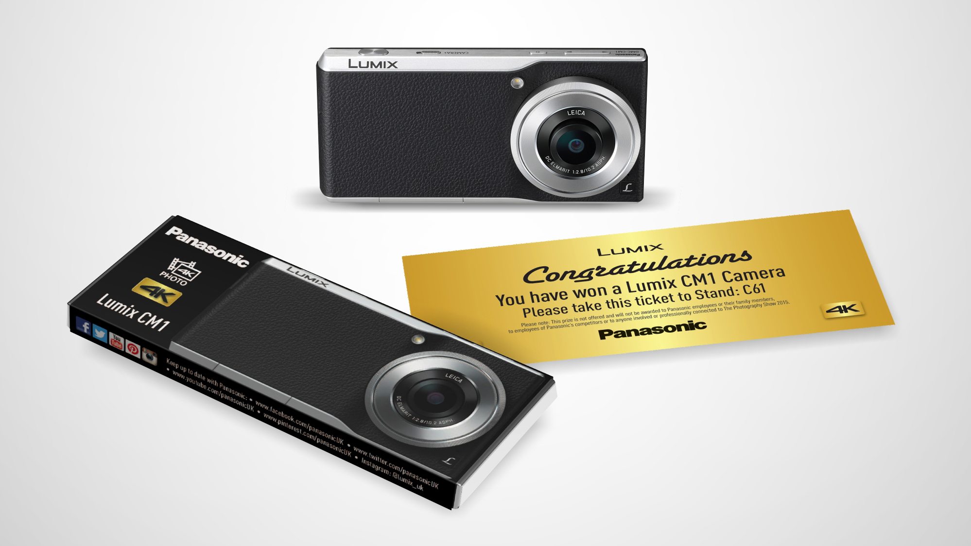 Panasonic CM1 Golden Ticket