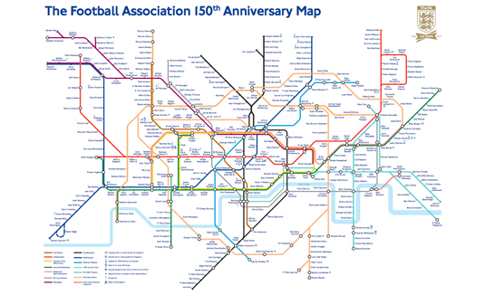 Tube Map Reinvented For Soccer Fans 