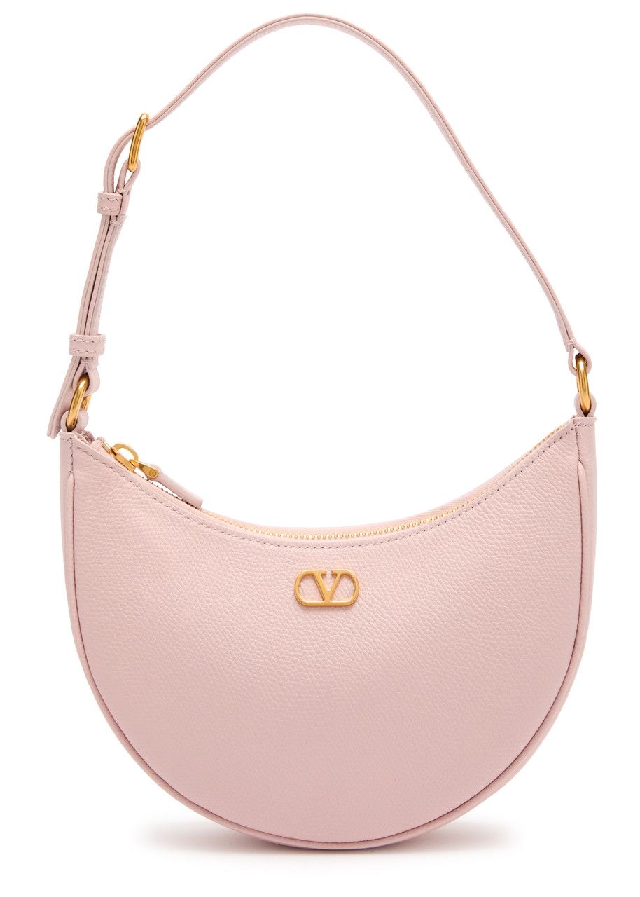 Hobo Mini Leather Shoulder Bag