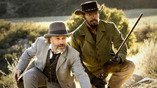 Quentin Tarantino movies ranked - Christoph Waltz and Jamie Foxx in Django Unchained