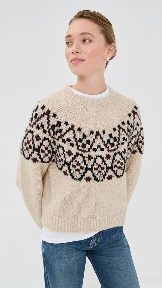 Nili Lotan Chrissy Cashmere Silk Sweater