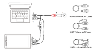 A Veikk VK1560 Pro tablet wiring diagram