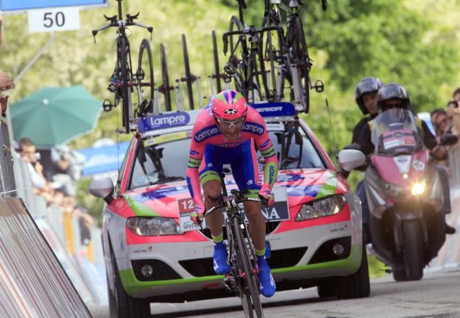 Michele Scarponi (Lampre - Merida) showed his form