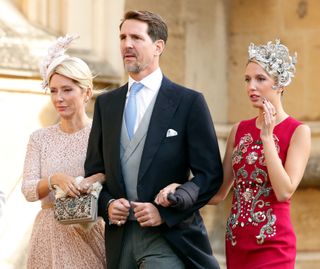 royal wedding hats Princess Maria-Olympia of Greece