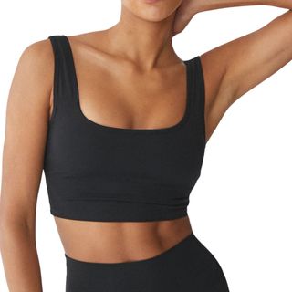 Adanola square neck sports bra