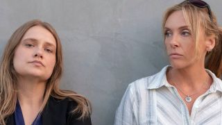 Toni Collette on the right in Unbelievable