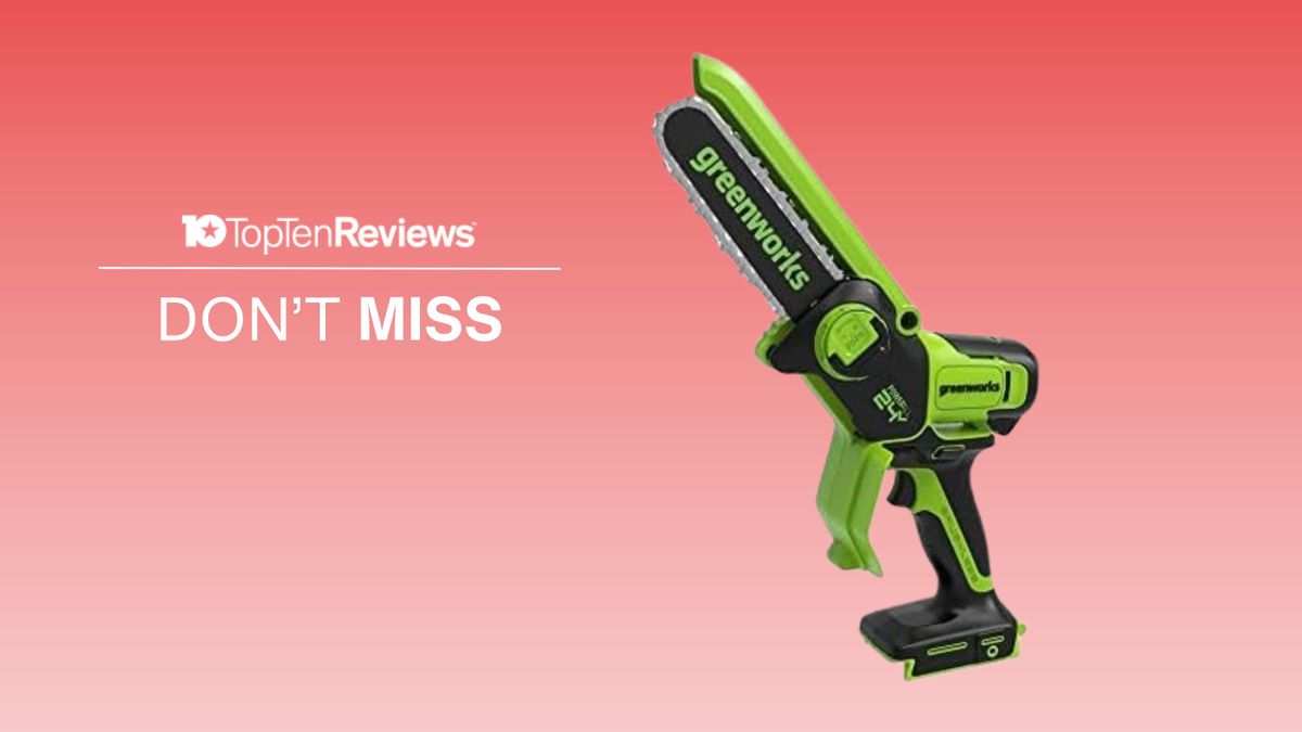 Greenworks 24V 6&quot; Brushless Mini Chainsaw deal on Amazon