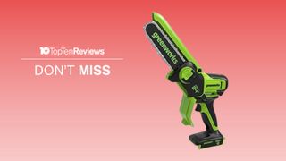 Greenworks 24V 6" Brushless Mini Chainsaw deal on Amazon