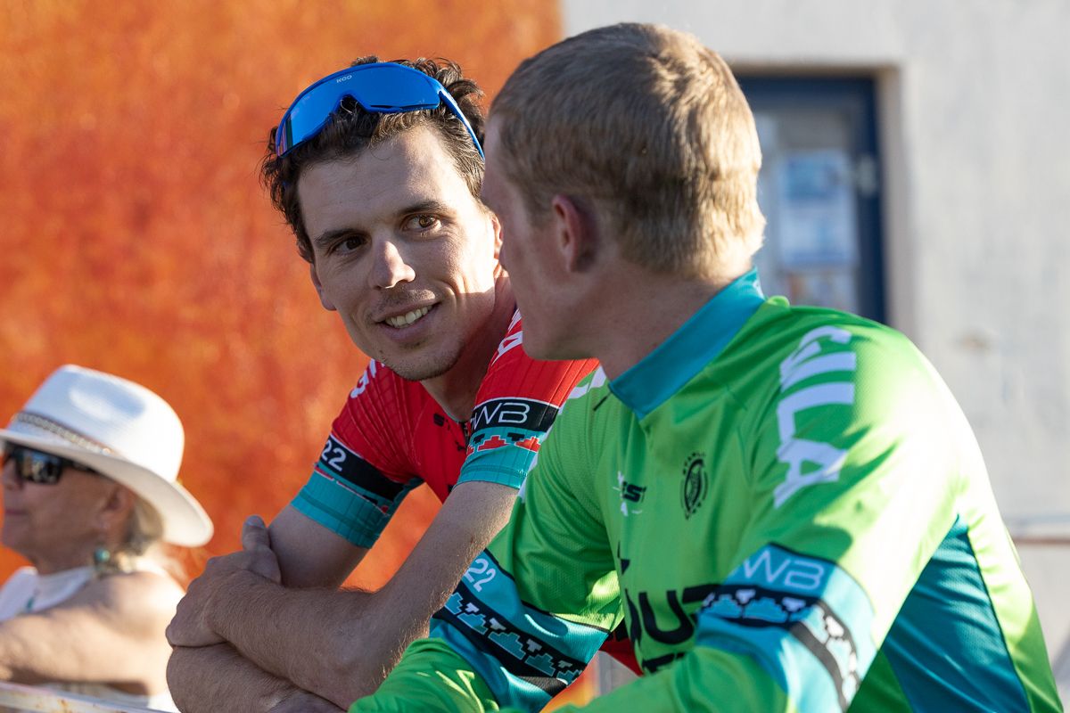 Matteo Dal-Cin (Toronto Hustle) maintains a 34 second lead over Tyler Stites (Project Echelon) headed into Sunday's Queen stage, The Gila Monster.