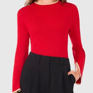 Halogen Mock Neck Pullover