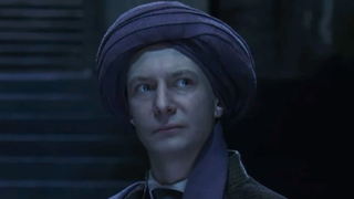 Quirrell in Harry Potter and the Sorcerer's Stone.