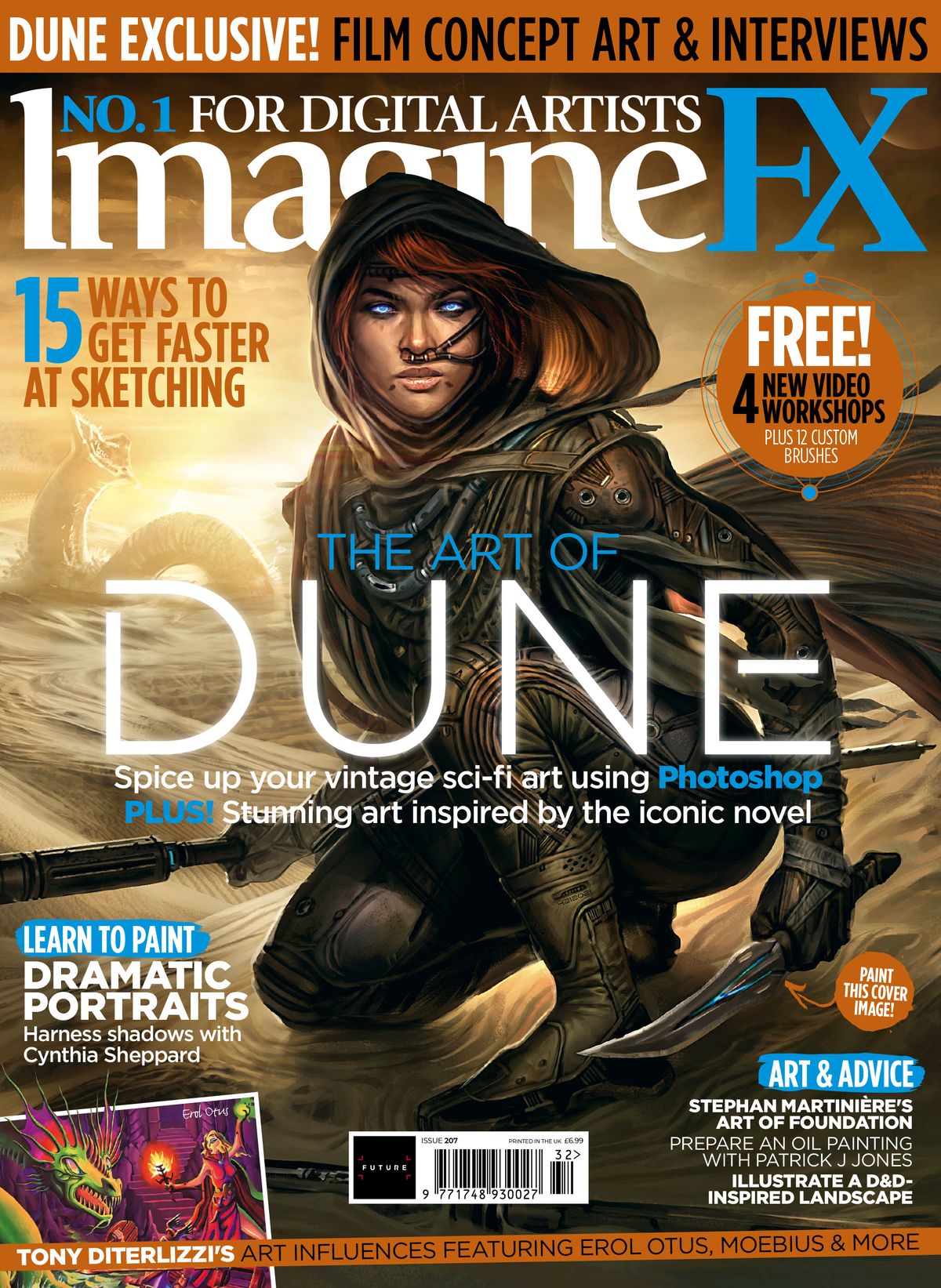 ImagineFX 207 cover