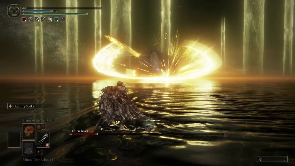 Elden Ring Elden Beast final boss fight | GamesRadar+