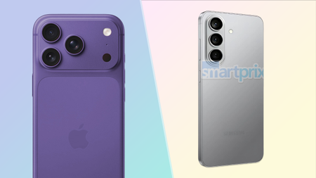 iPhone 18 Pro render next to Galaxy S26 CAD render