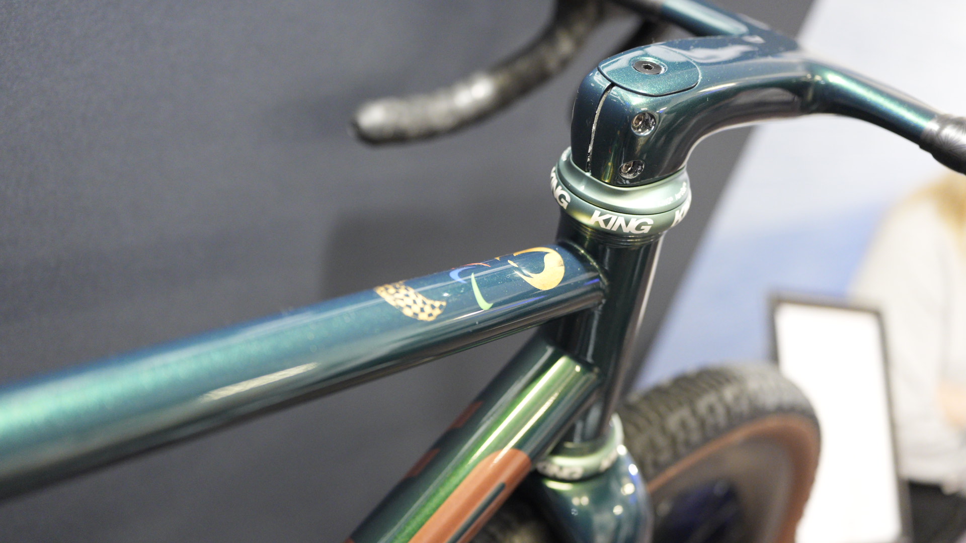 close up details of expensive bikes