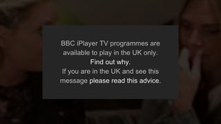 iPlayer blocked