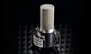 Audio Technica's flagship large diaphragm condenser mic is 100 per cent hand built and inspected