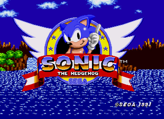 Sonic the Hedgehog video game series was released by Sega in 1991