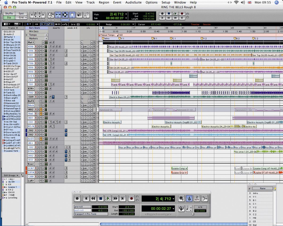 Forty-eight tracks of audio make complex sessions more viable