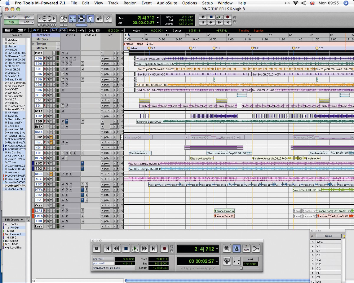 Forty-eight tracks of audio make complex sessions more viable