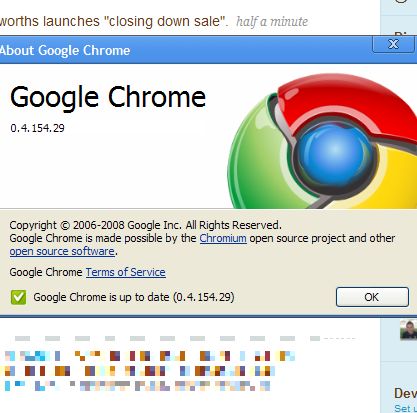 screenshot google chrome half page