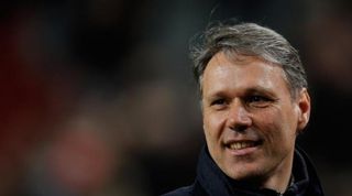 Marco van Basten smiling