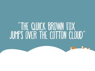 Free font: Happy Fox