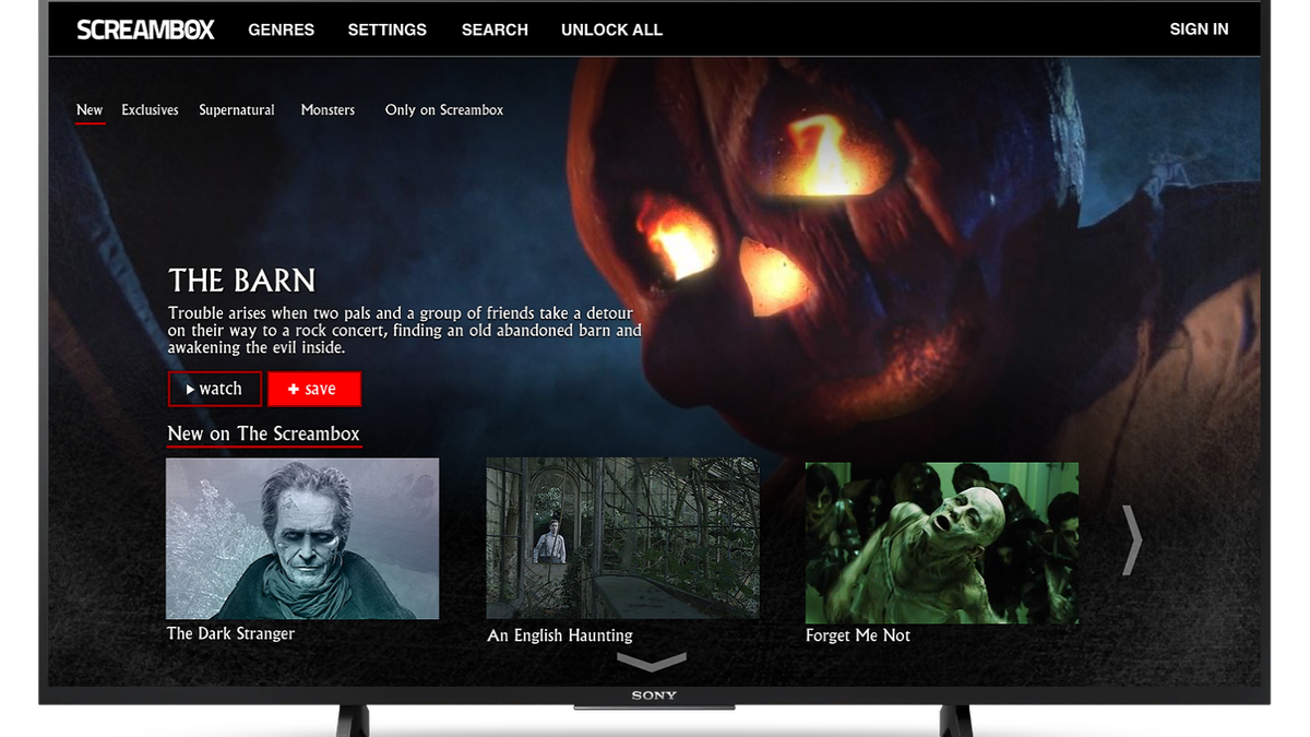 Cinedigm Buys Screambox Horror Streaming Service Next TV