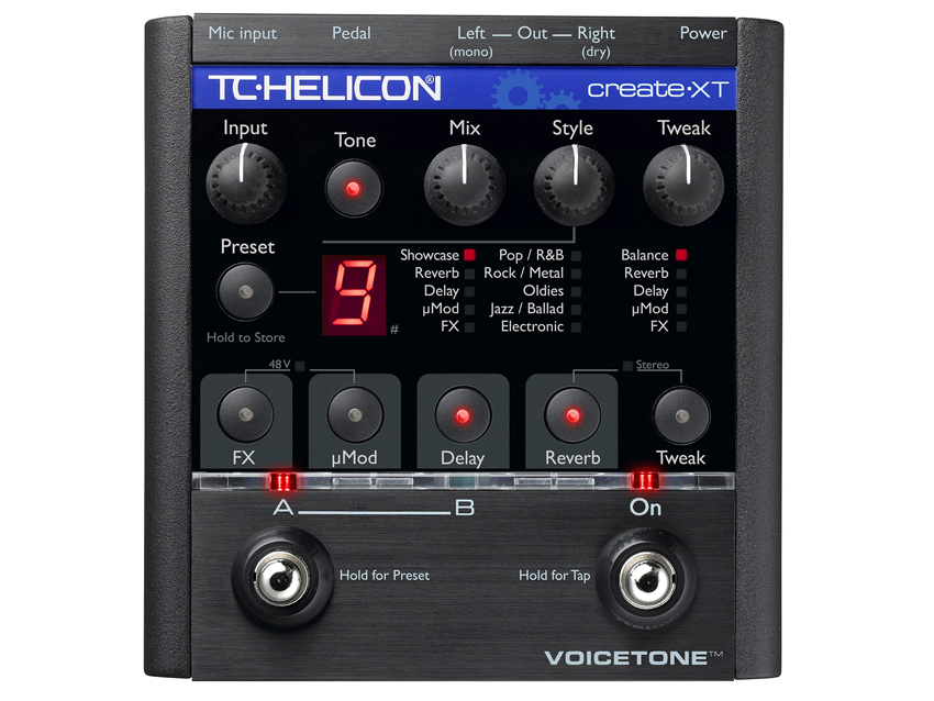 NAMM 2010: TC-Helicon introduces VoiceTone Create XT | MusicRadar