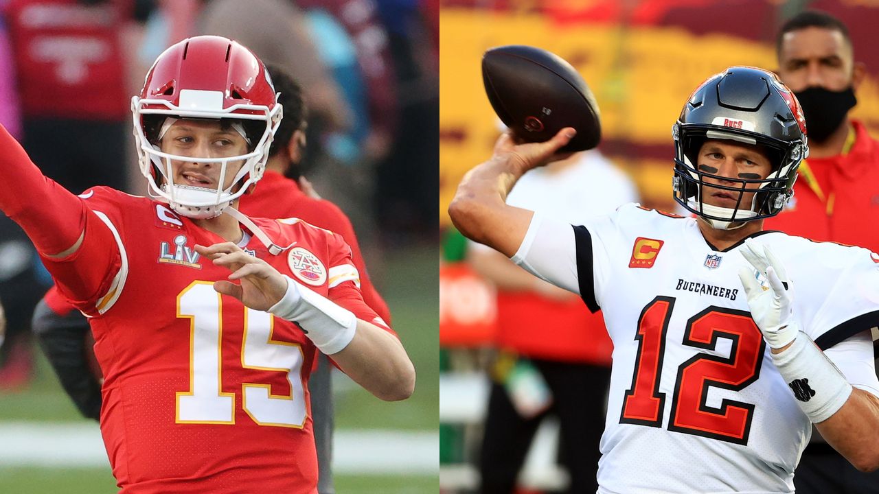 Super Bowl live stream Patrick Mahomes and Tom Brady