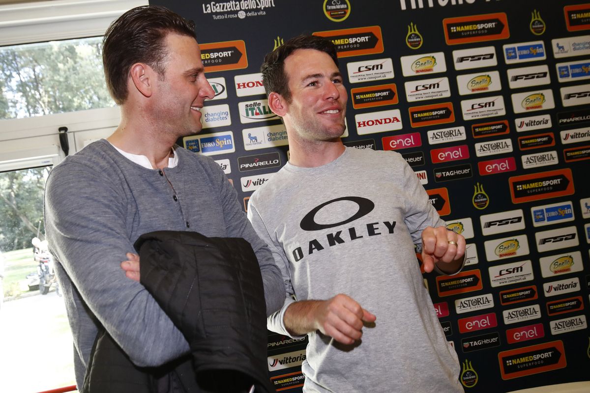Alessandro Petacchi catches up with Mark Cavendish