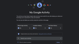 Google Privacy Options