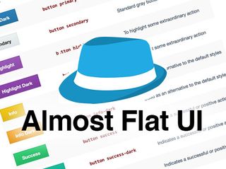 Best free UI kits: Almost Flat UI
