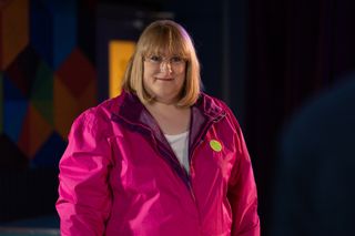 Sally St Claire resorts to desperate measure in Hollyoaks.