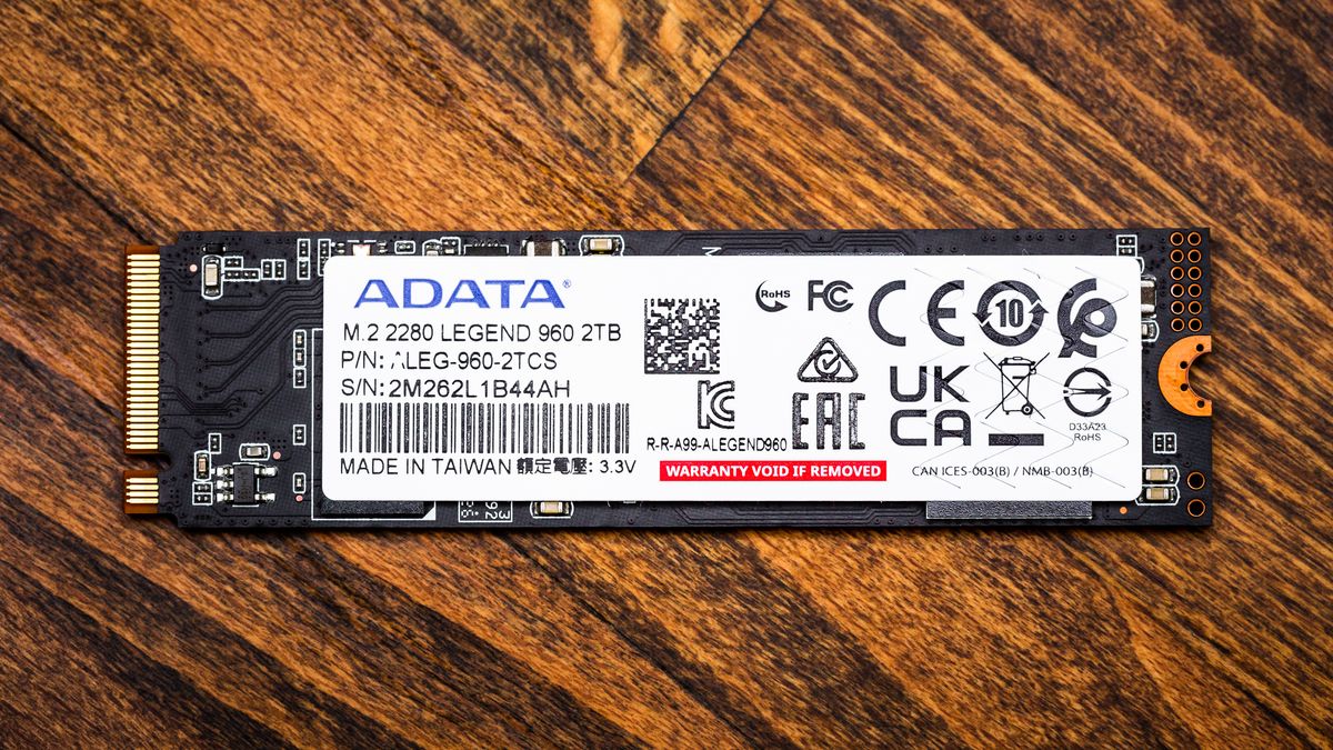 Adata Legend 960 SSD Review: Too Little, Too Late | Tom's Hardware
