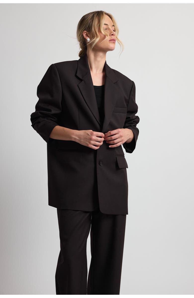 Oversized Double Button Blazer