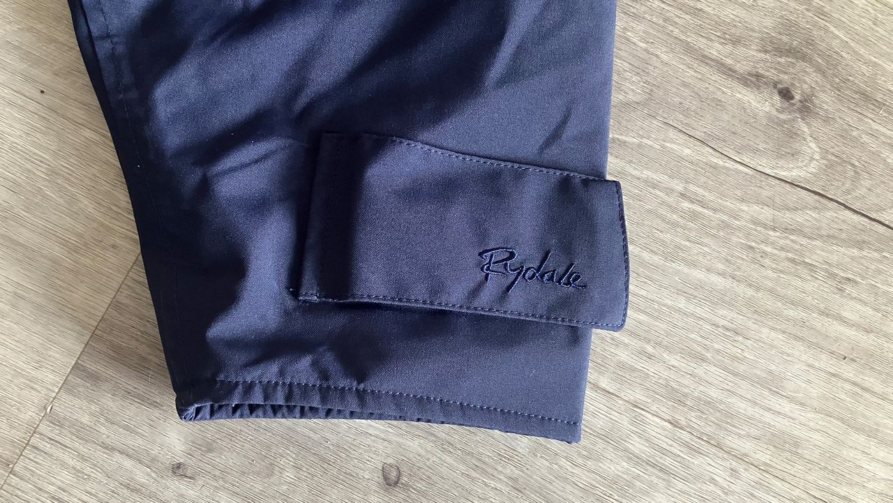 Rydale Utility changing robe on the floor showing close up of cuff fixing