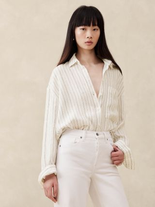 Banana Republic, The Oversized Linen Shirt