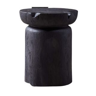 A wooden stool