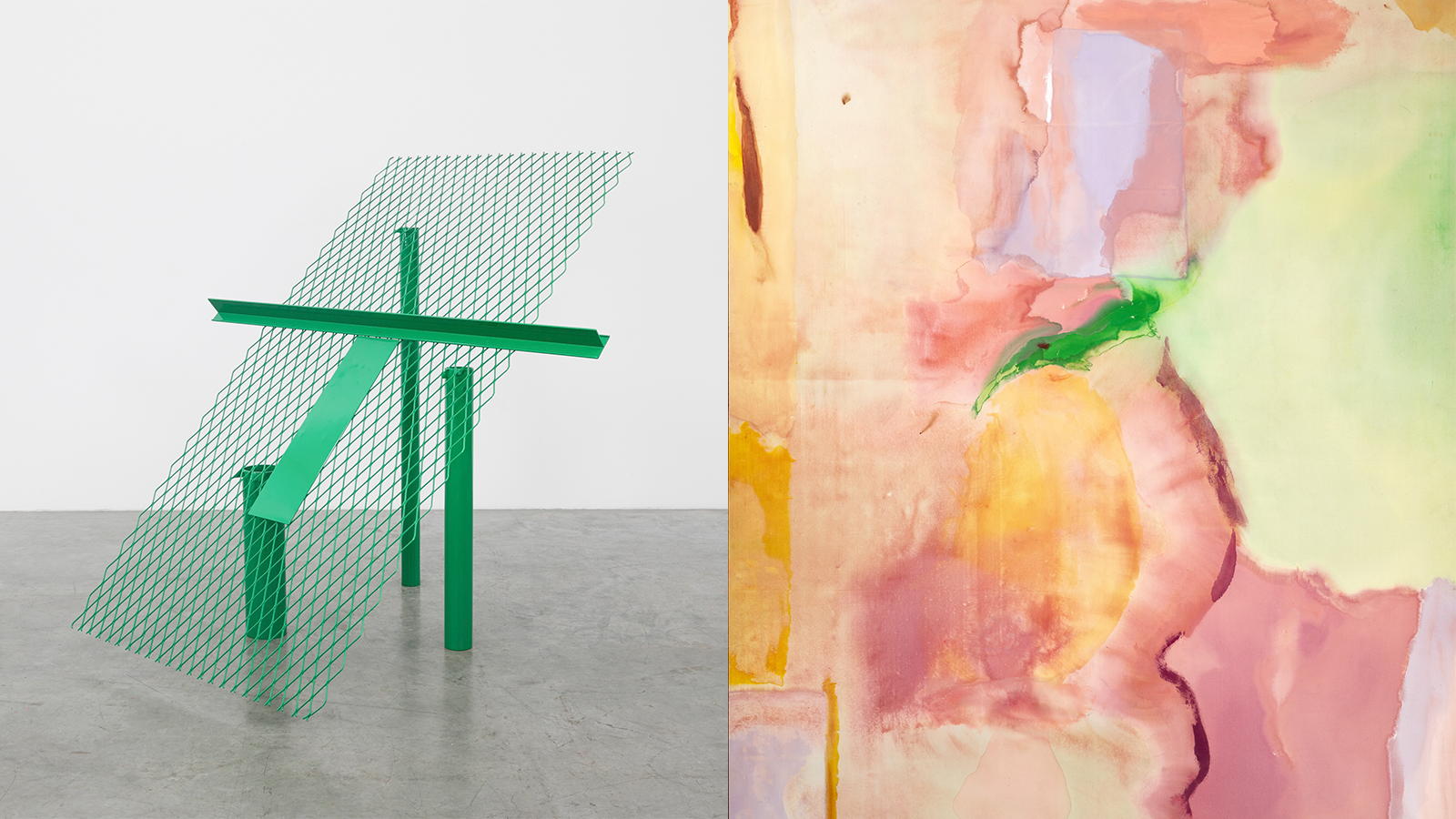 New York art exhibitions Helen Frankenthaler &amp; Anthony Caro