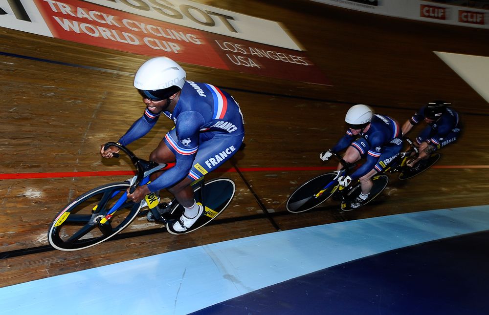French men on the track