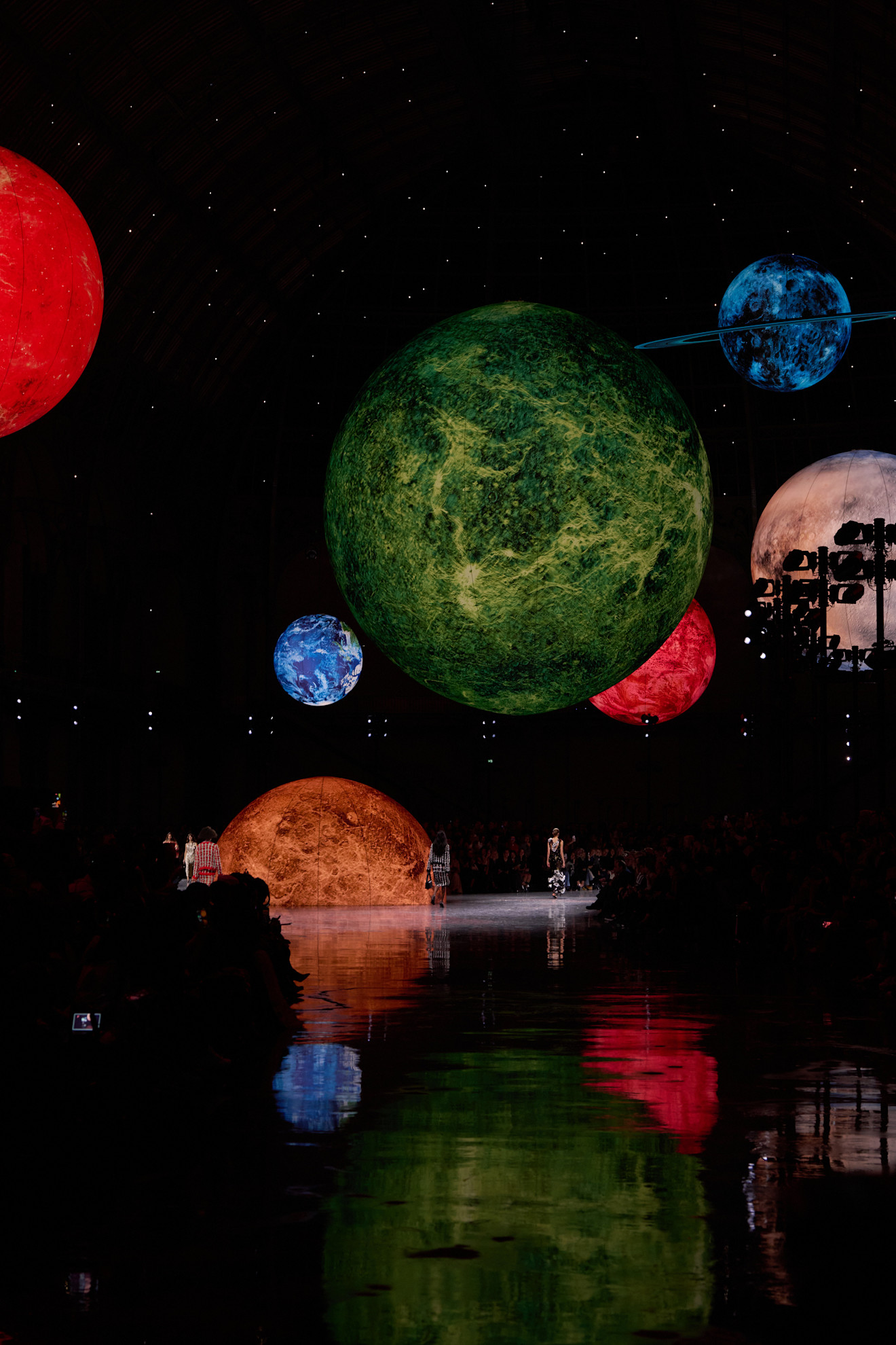 Chanel spring/summer 2026 runway set design.