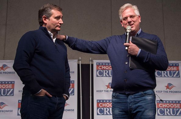 Glenn Beck and Ted Cruz.