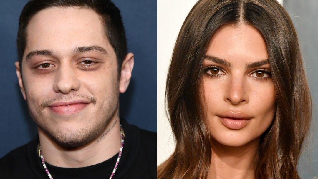 Pete Davidson and Emily Ratajkowski