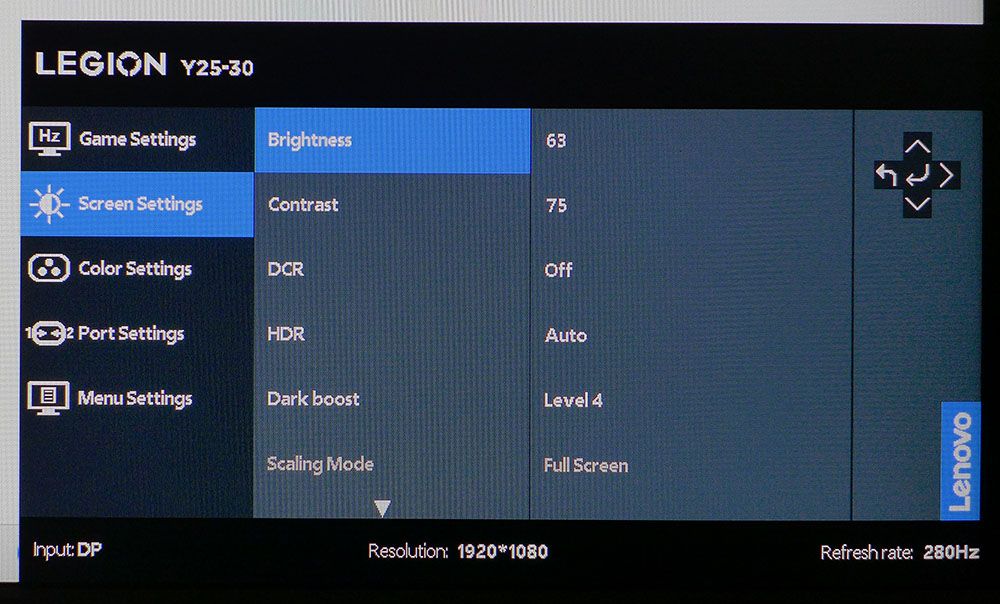 Lenovo Legion Y25-30