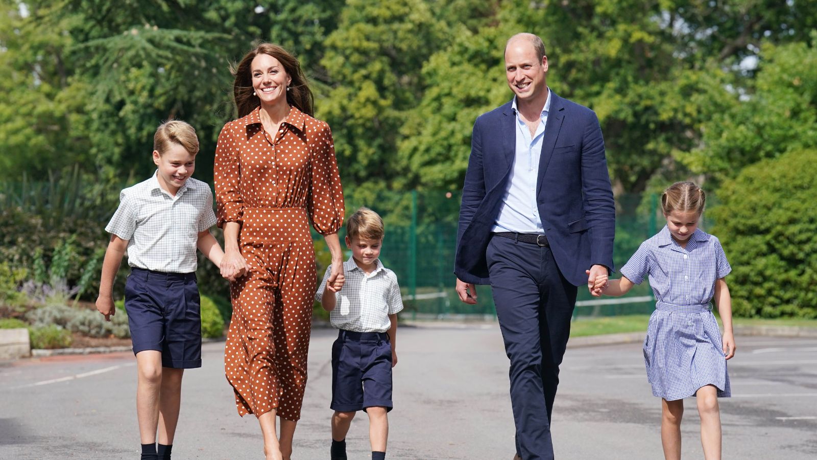 Kate Middleton and Prince William’s relationship in pictures first day at Lambrook