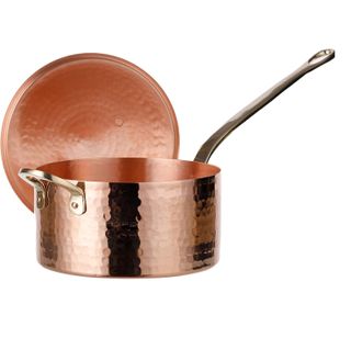 Copper sauce pan.