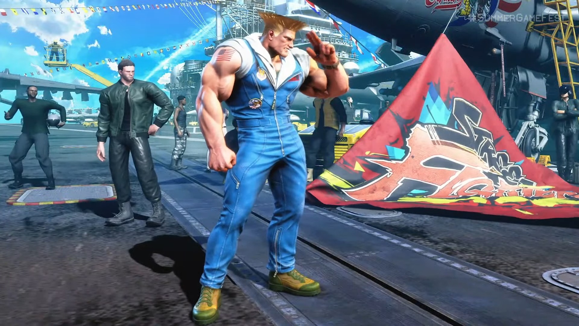 Guile in Street Fighter 6