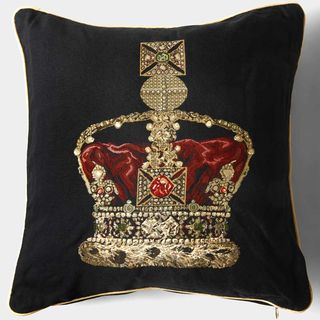 Jubilee crown cushion