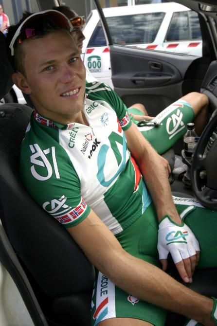 Thor Hushovd in his Credit Agricole days